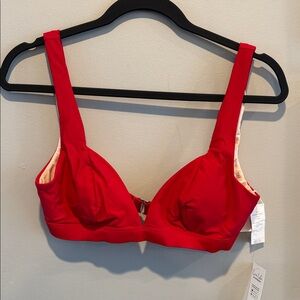 Cupshe Vibrant Red Bra